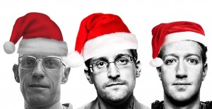Which one is the real Panopti-Claus? (See below for answer.)