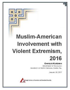 Kurzman_Muslim-American_Involvement_in_Violent_Extremism_2016_title_page